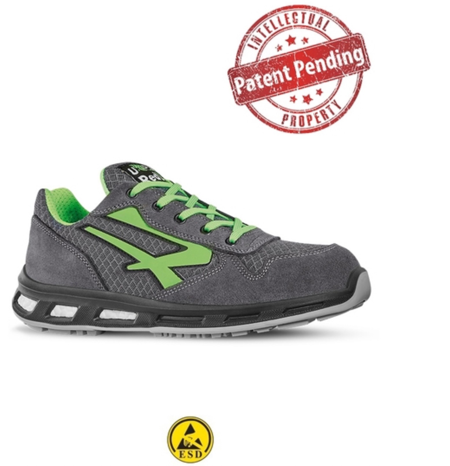 UPPOINT Scarpe antinfortunistiche basse, Red Lion